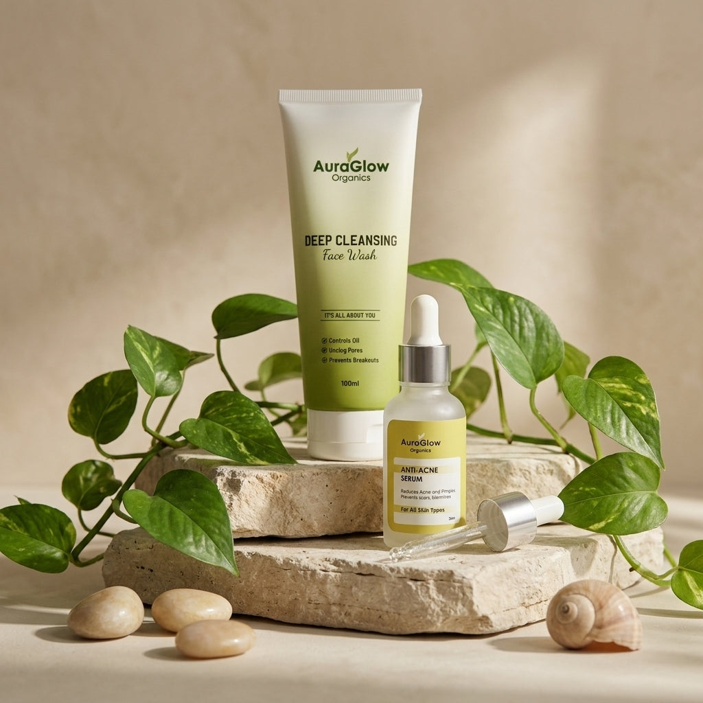 Anti Acne Serum + Free Deep Cleansing Facewash
