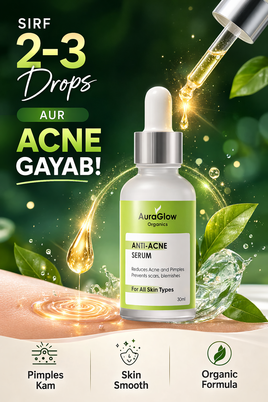 Anti Acne Serum For male and female ⭐⭐⭐⭐⭐