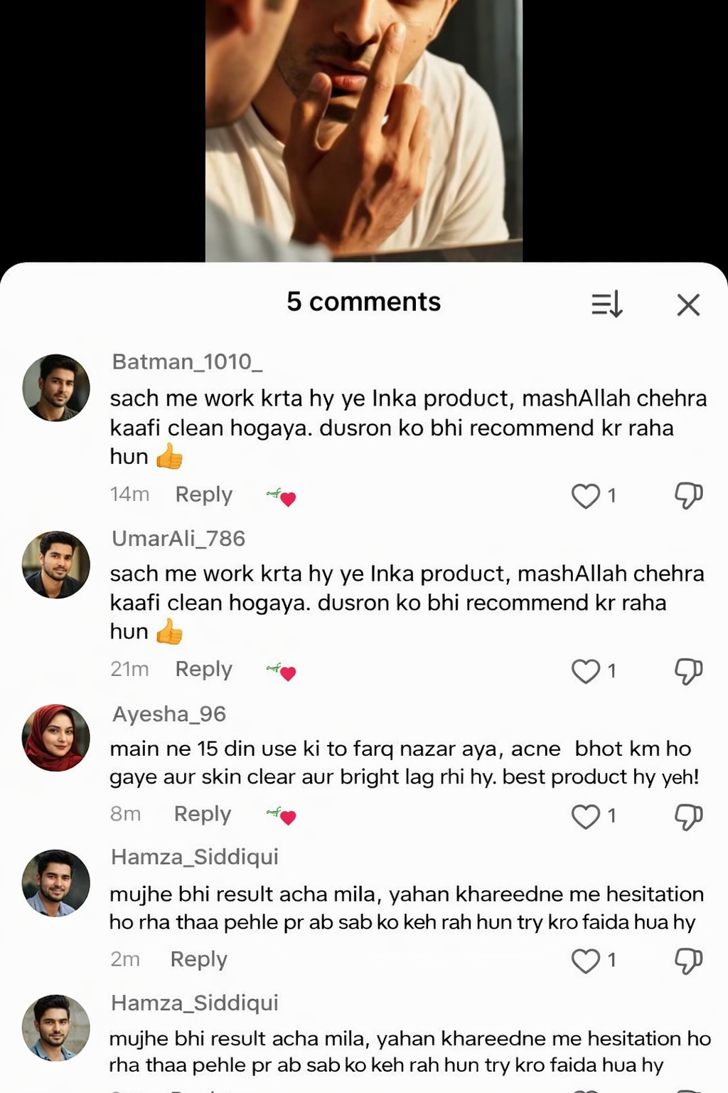 Anti Acne Serum For male and female ⭐⭐⭐⭐⭐